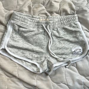 Hollister Grey drawstring Lounge short
